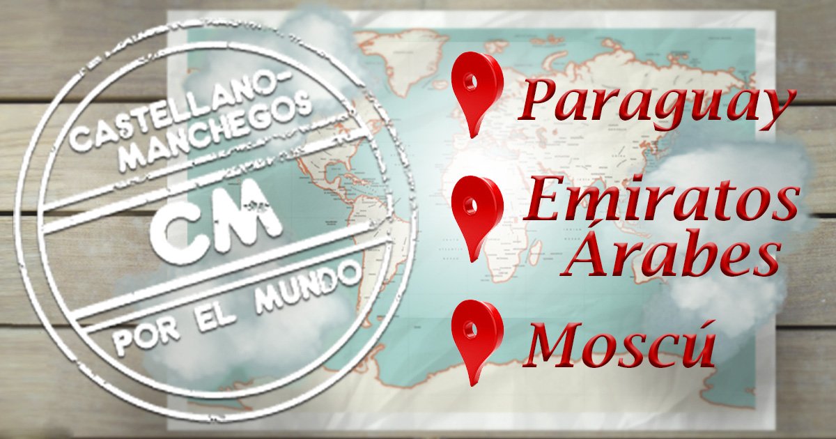 CMM_es's tweet photo. Recorre el 🌎 conociendo las historias que acompañan a los castellanomanchegos que decidieron emprender una nueva vida en otros países #CMXM https://t.co/ZjfrJQp1F7