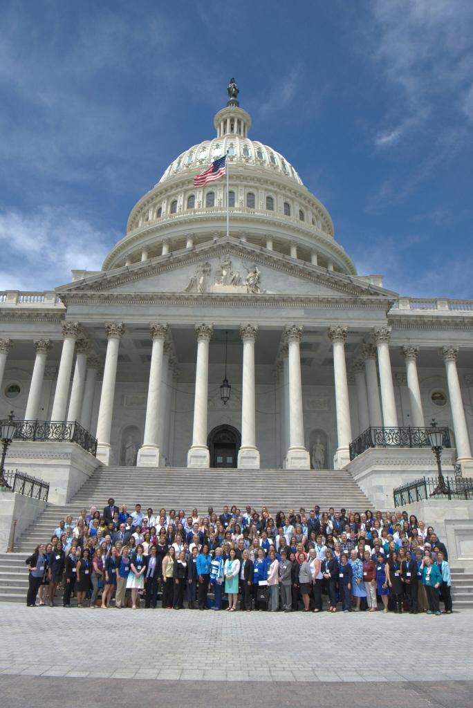 ANANursingWorld's tweet image. Over 400 nurses are in DC today to talk to Congress for #ANAHillDay. #fornurses #protectourcare