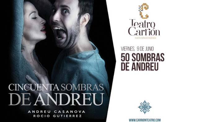#50sombrasdeandreu #parodia #teatrocarrion #somosespectaculo #ocioenvalladolid #TksNET ticketsnet.es/espectaculo/50…