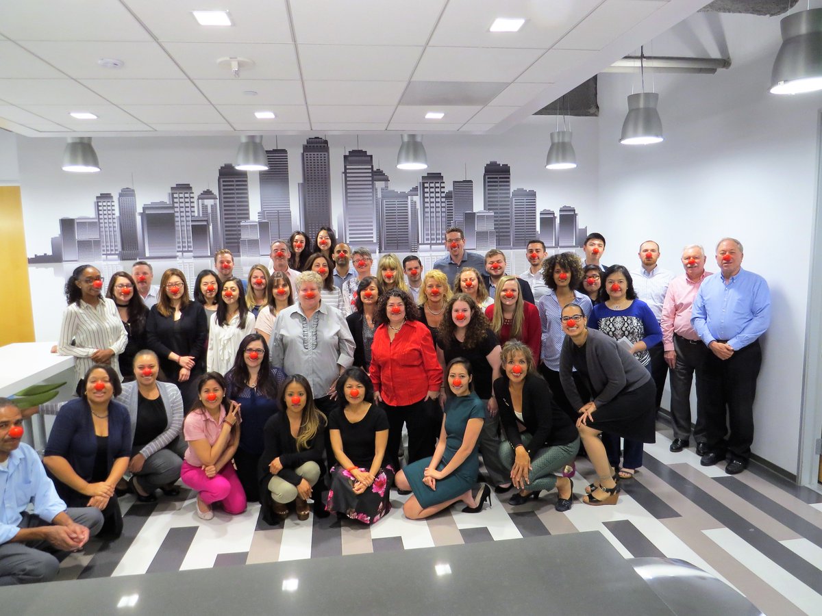 nsbnllp's tweet photo. #tbt The @nsbnllp Team was proud to support Red Nose Day! 
#rednoseday2017 #getsilly https://t.co/AhoEqJwSEY