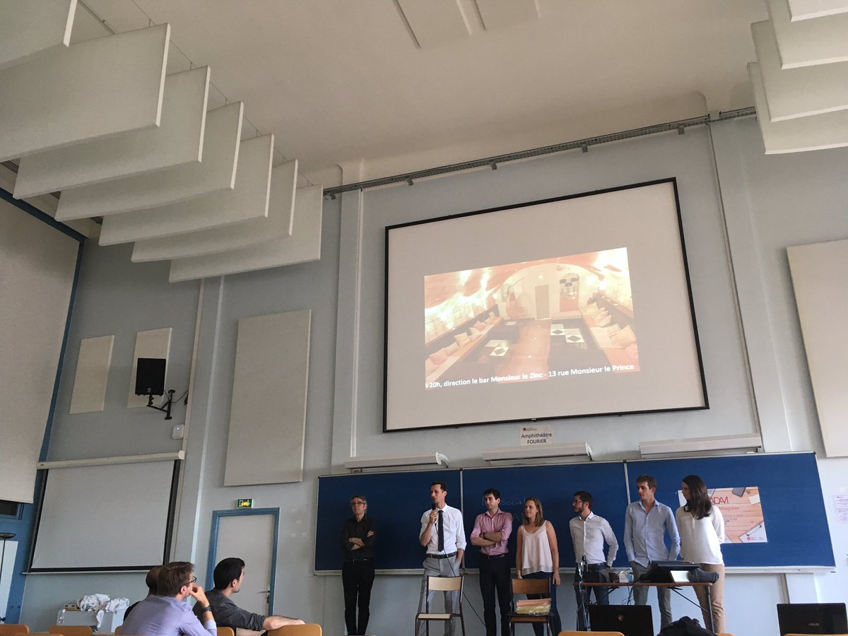MIAGENiceAlumni's tweet photo. Lancement de l' @ADAM_Descartes - association d'alumni de la #MIAGE @UParisDescartes cc @L3MAppDescartes @MIAGEConnection https://t.co/PvbKEUZm95
