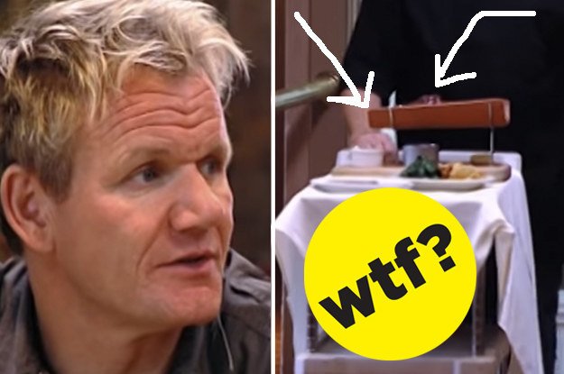 BuzzFeed's tweet photo. Gordon Ramsay was served steak on an actual roof tile and, naturally, he lost his shit 
https://t.co/xdGkq4aDx4 https://t.co/4g4HD4uruc