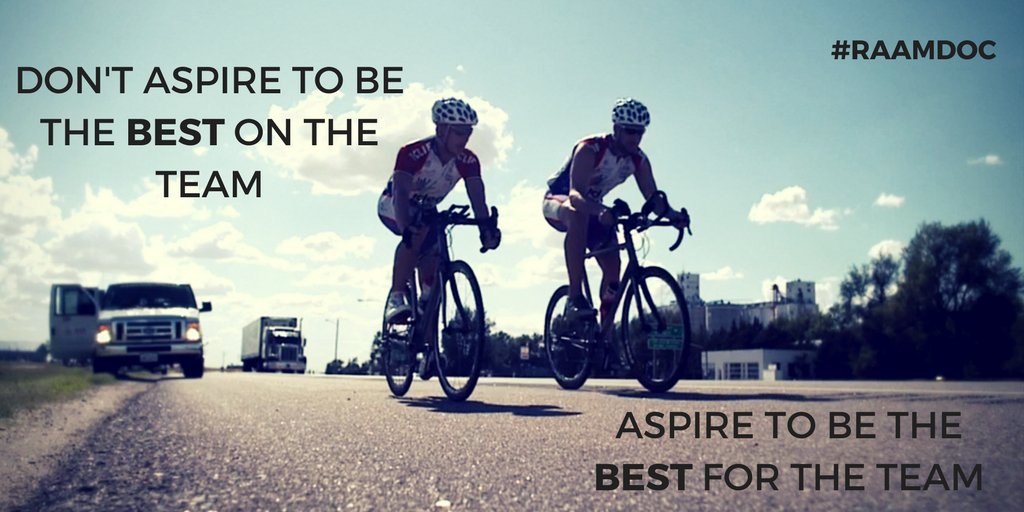 RAAM_BlackBull's tweet photo. #Teamwork #RAAM #RAAM17 #motivationalquotes https://t.co/Xe9iWUezes https://t.co/Em5jcbHmK9