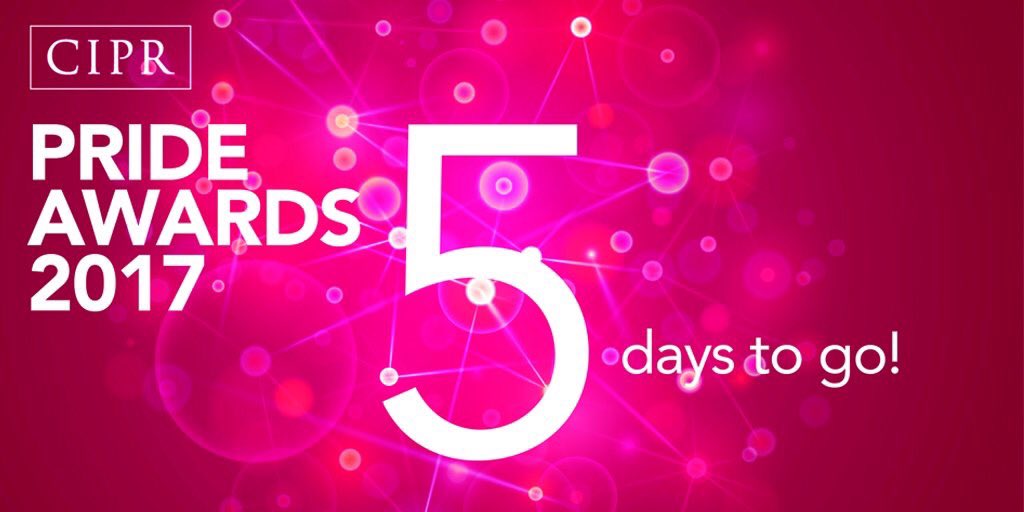 CIPR_Awards's tweet image. The countdown to enter this year's #PRideAwards is ON. Get involved in the leading regional PR awards scheme! cipr.co.uk/content/awards…