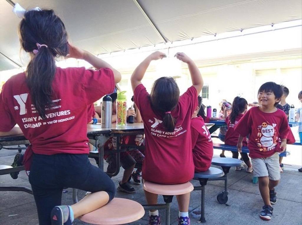 YMCAHonolulu's tweet photo. Summer Day Camp fashion at @kaimukiymca. 😎 #summer #bestsummerever #becausey808 https://t.co/x4h08ExzfD https://t.co/5A4zJDCOnH