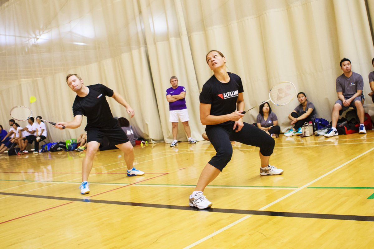 Corp_Challenge's tweet photo. #throwbackthursday - Badminton at the #CCC2016 September Games https://t.co/QK9YJxepmT