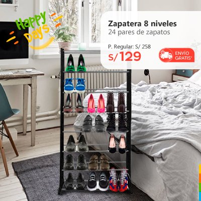 mobleperu's tweet photo. #HappyDay mejor en zapateras
FonoCompras: (01)4800-286 o  952-328-515
Envío Gratis a Lima Metropolitana y Callao*
https://t.co/52Oab9tk2X https://t.co/UPlQAIYQI5
