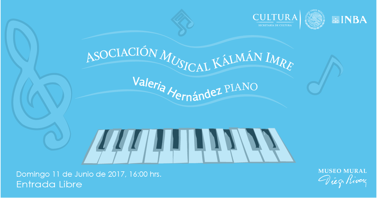 MuseoMural's tweet photo. ¿Ya estás preparado para nuestro #DomingoDeConciertos?  
Te esperamos este 11 de Junio, a partir de las #14hrs, 
#EntradaLibre
#EventosMMDR https://t.co/e1rFXInMqp
