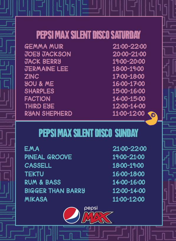 Parklifefest's tweet photo. .@PepsiMaxUK are bringing the silent disco, get your headphones on and enjoy 🎶 https://t.co/2ymV4WjhBJ