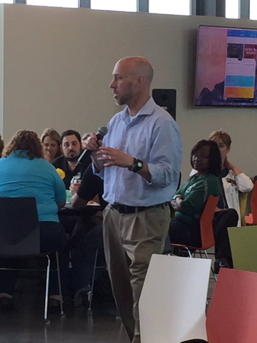 bkbutera's tweet photo. Thanks to @Joesanfelippofc for such an outstanding PL session as a part of the @FCBOE admin institute. #gocrickets https://t.co/0nwyRCRzJe