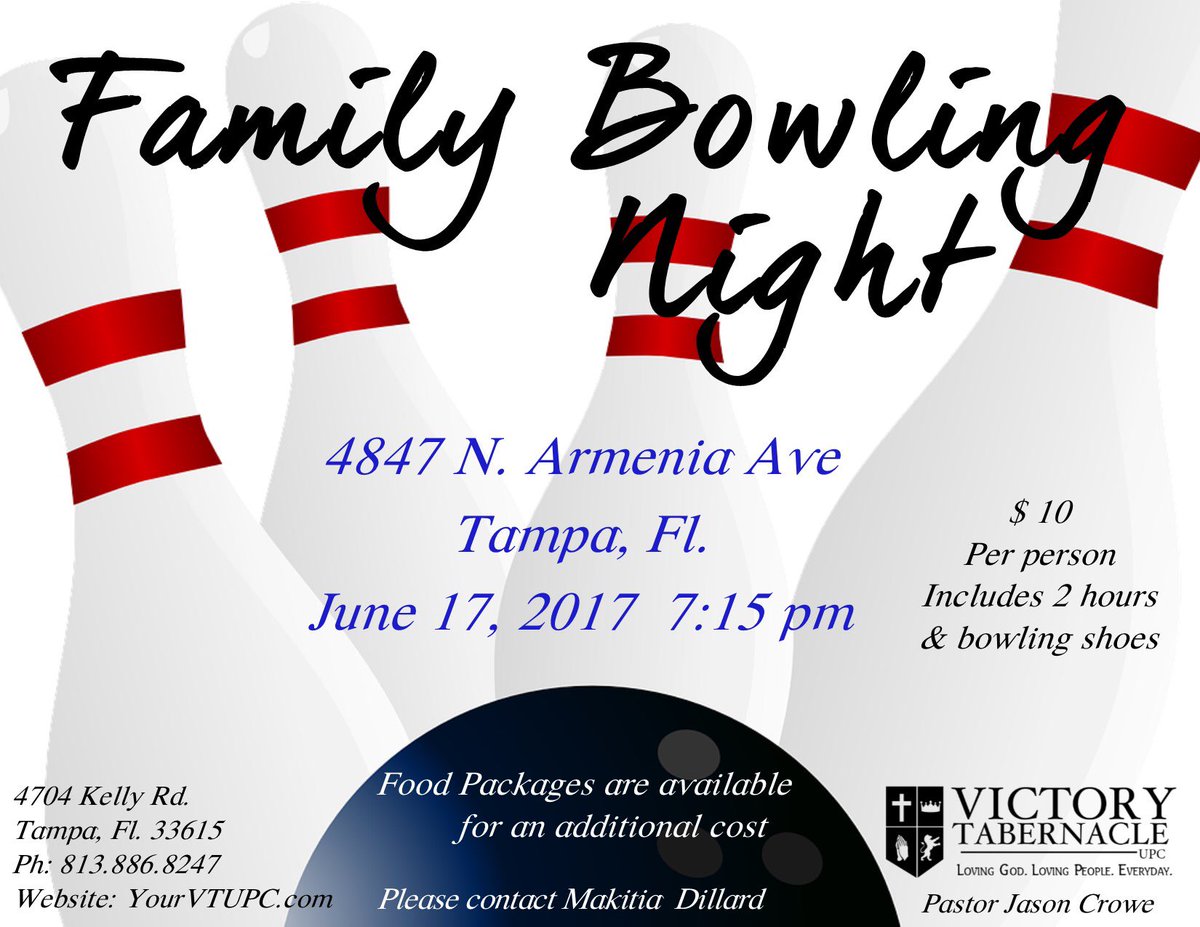 yourVT's tweet image. June 17th, bring the family out for some bowling fun!