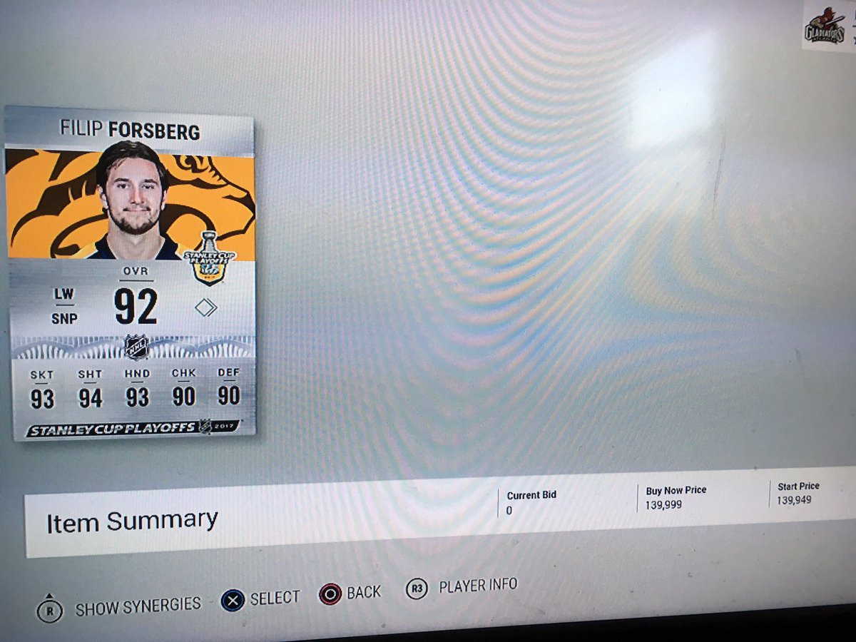 Send trades or buy now PS4 tn KAOTIC @NHLAuctionHouse @HUTDomain @PSAuctionHouse