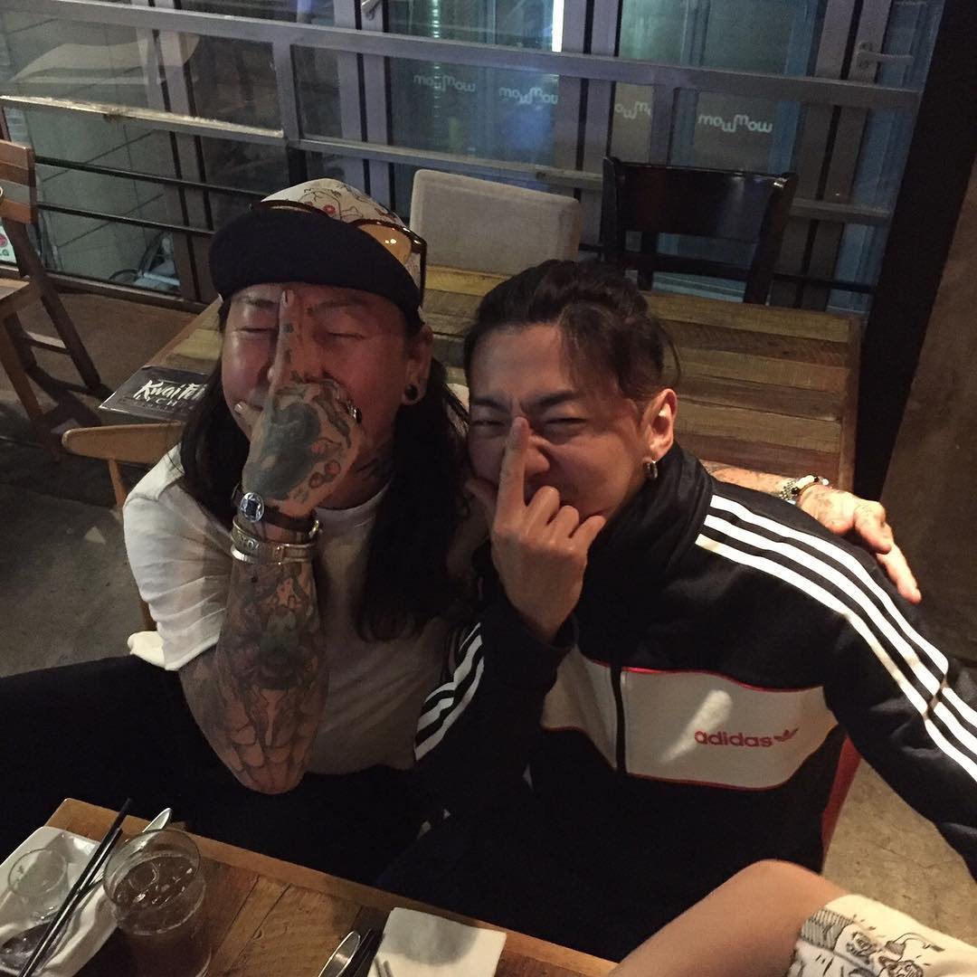 BAP_Vault's tweet photo. [IG] 170609 noone_leather posted a photo with Yongguk (bangstergram) On Instagram. https://t.co/VfOmbW6IpN