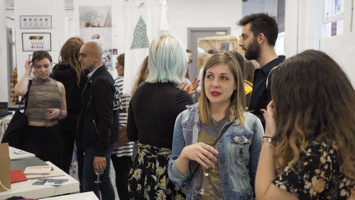 sheffhallamuni's tweet image. Our students final year degree show is officially open. Loads of nice art, design, illustration, metalwork and jewellery. Come have a nosey.