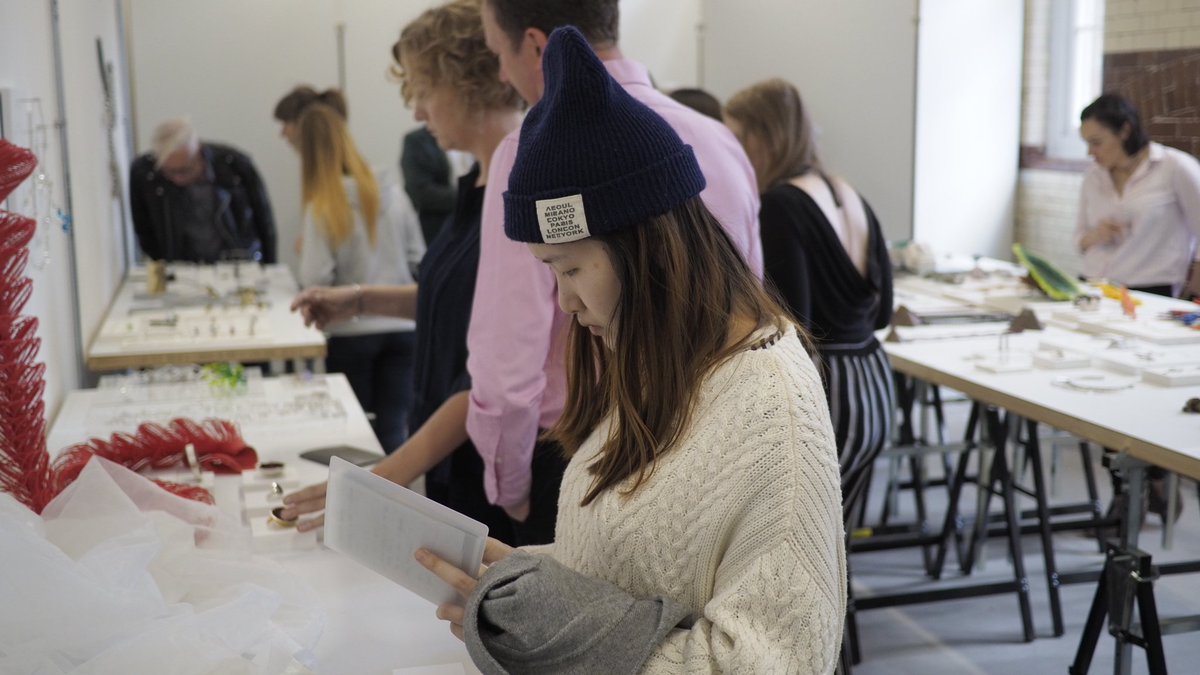 sheffhallamuni's tweet image. Our students final year degree show is officially open. Loads of nice art, design, illustration, metalwork and jewellery. Come have a nosey.