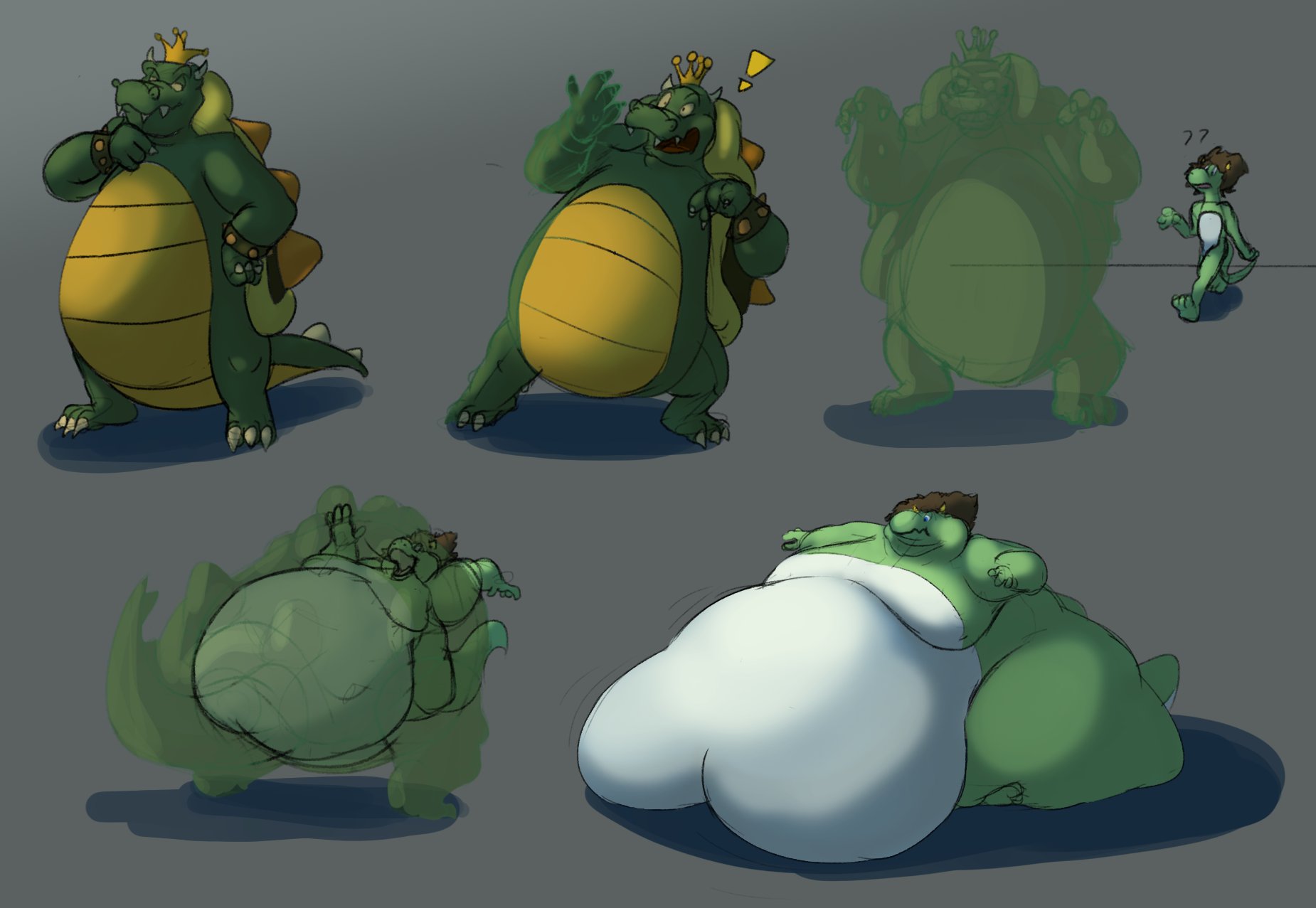 Jags on Twitter: "Koopa TF to slime inflation commission for @mr_lean ...