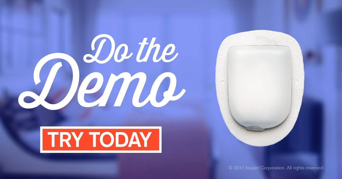 myomnipod's tweet image. Why dream about tubeless #insulin management when you can feel it for yourself! #DoTheDemo goo.gl/vwXTXz