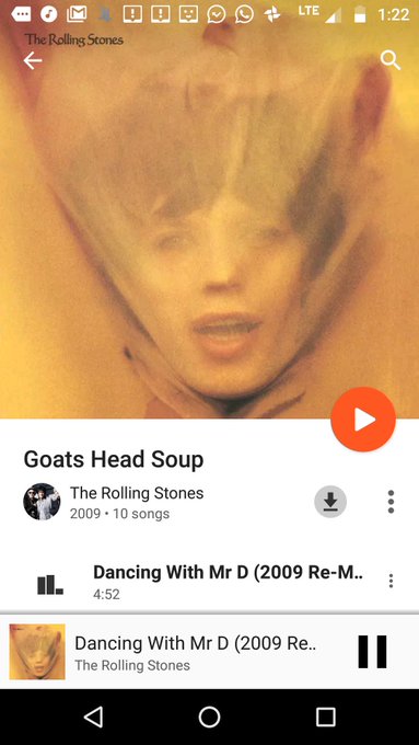 Listening to The Rolling Stones Goats Head Soup album https://t.co/gdFq9fgaVU