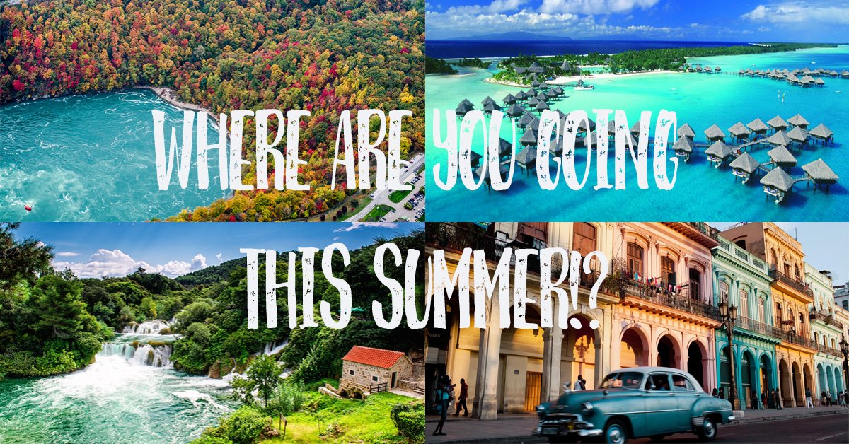 SlimBodyVest's tweet photo. Tag Someone You Want To Go With!
#Summer #Vacation https://t.co/Hjookrqpfq