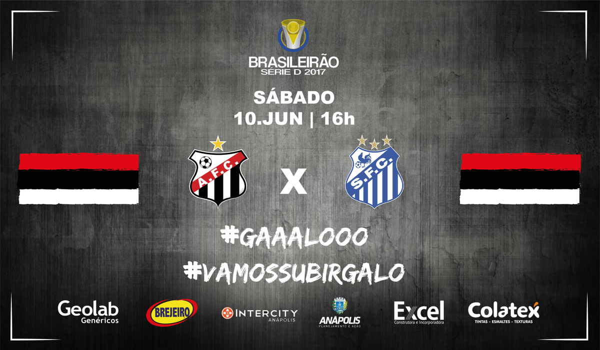anapolisoficial's tweet photo. O Galo encara o Sinop no sábado e sua torcida é fundamental! 

Aproveite as promoções e garanta o seu ingresso! https://t.co/XMXLdGoOPi