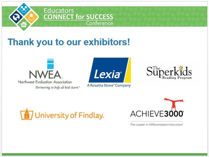 battelleforkids's tweet photo. Thank you to all our #2017CFS Conference exhibitors! https://t.co/3AlbDgZCpa