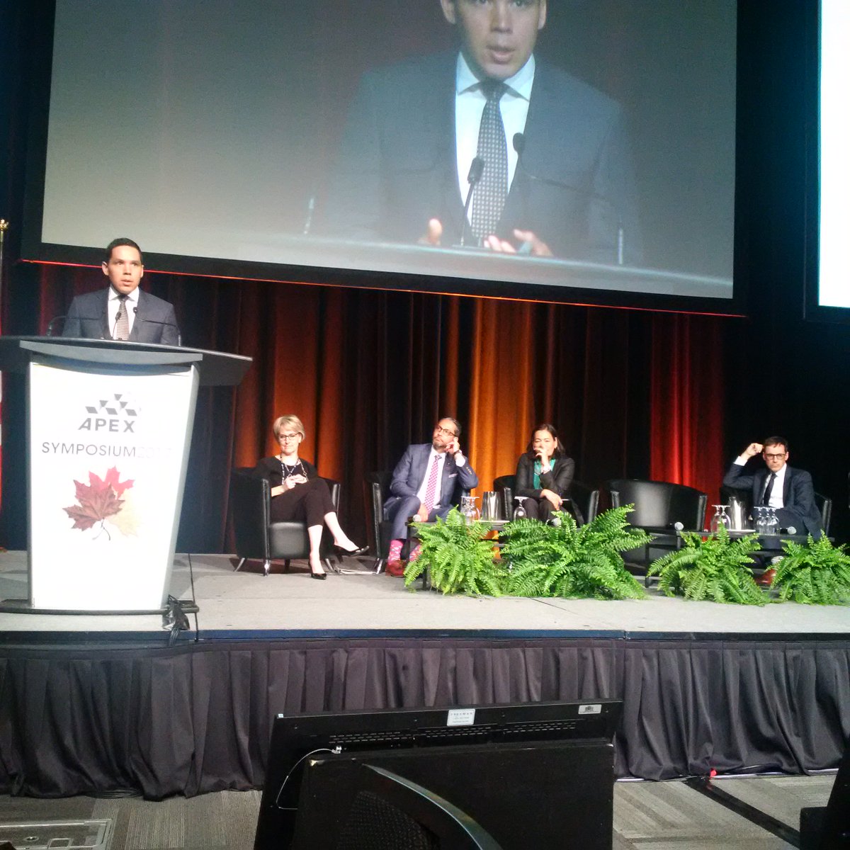 mpbrooks76's tweet photo. Natan Obed from @ITK_CanadaInuit speaks about the 3 #indigenous peoples in Canada #APEXSympo2017 #reconciliation https://t.co/38lNLZmLVt