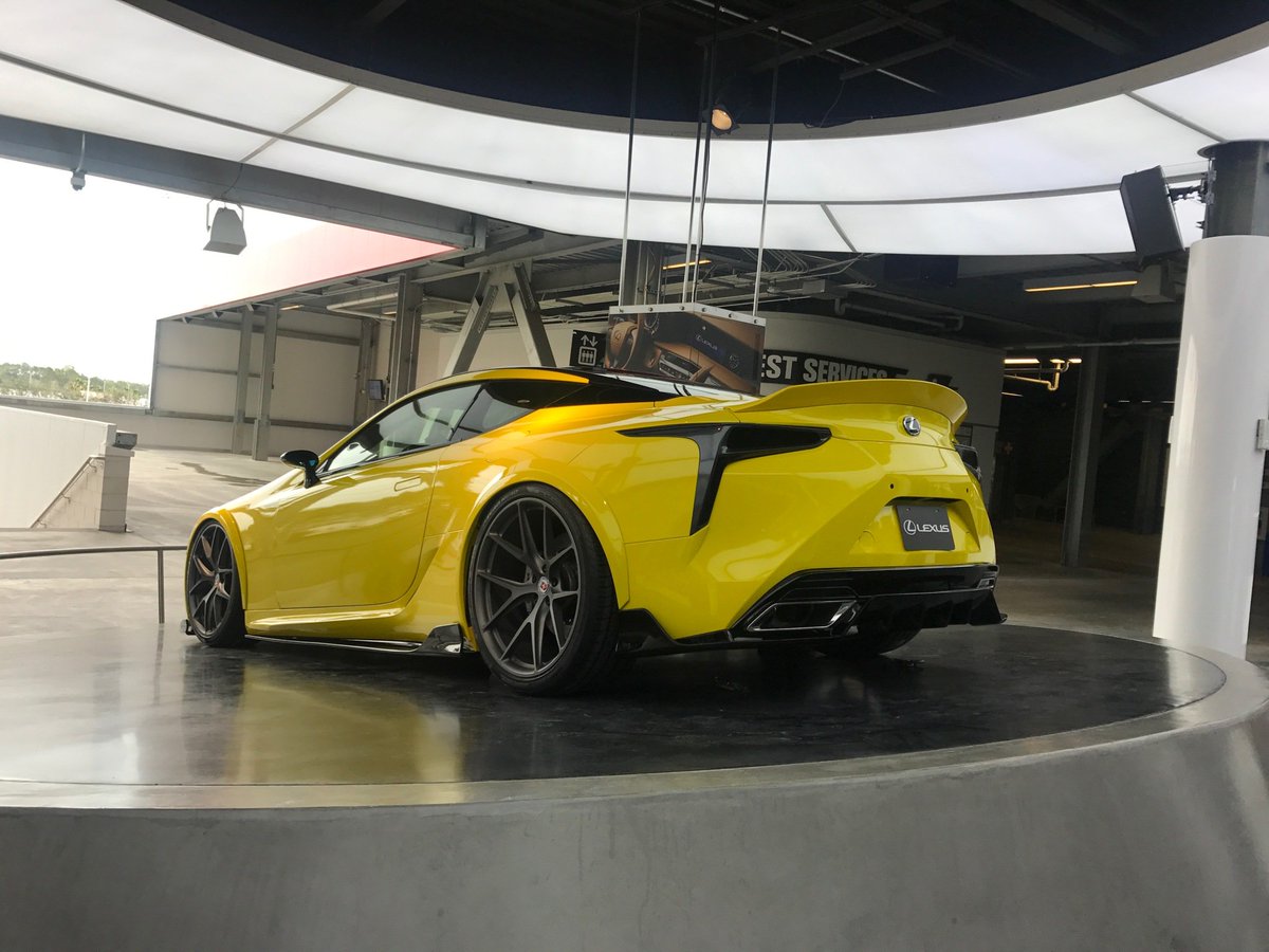 Behold the world's first customized #LexusLC 500. Thoughts?
