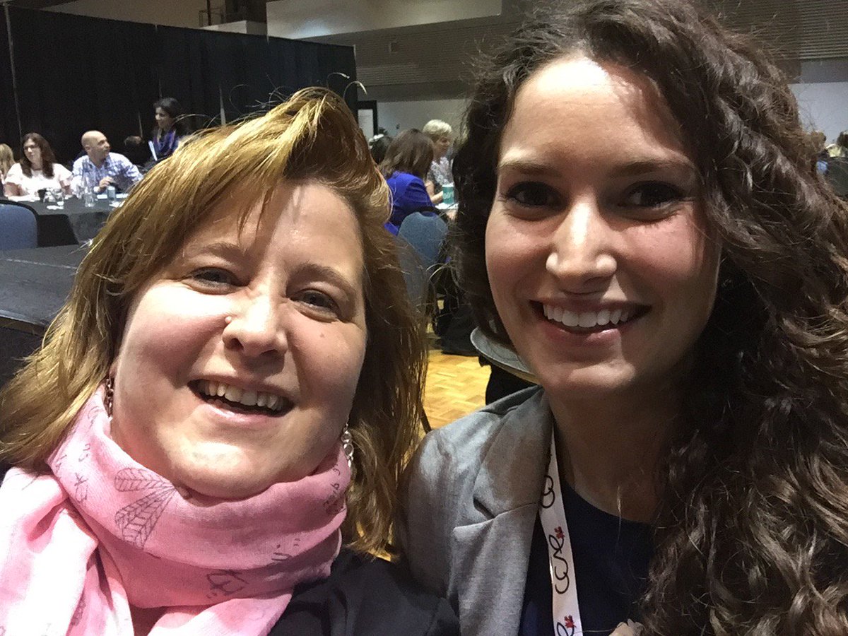 AnnetteWetmore's tweet photo. Hanging with Rising Star @TashR_Rego #ccae2017 https://t.co/UUbi67pvmA