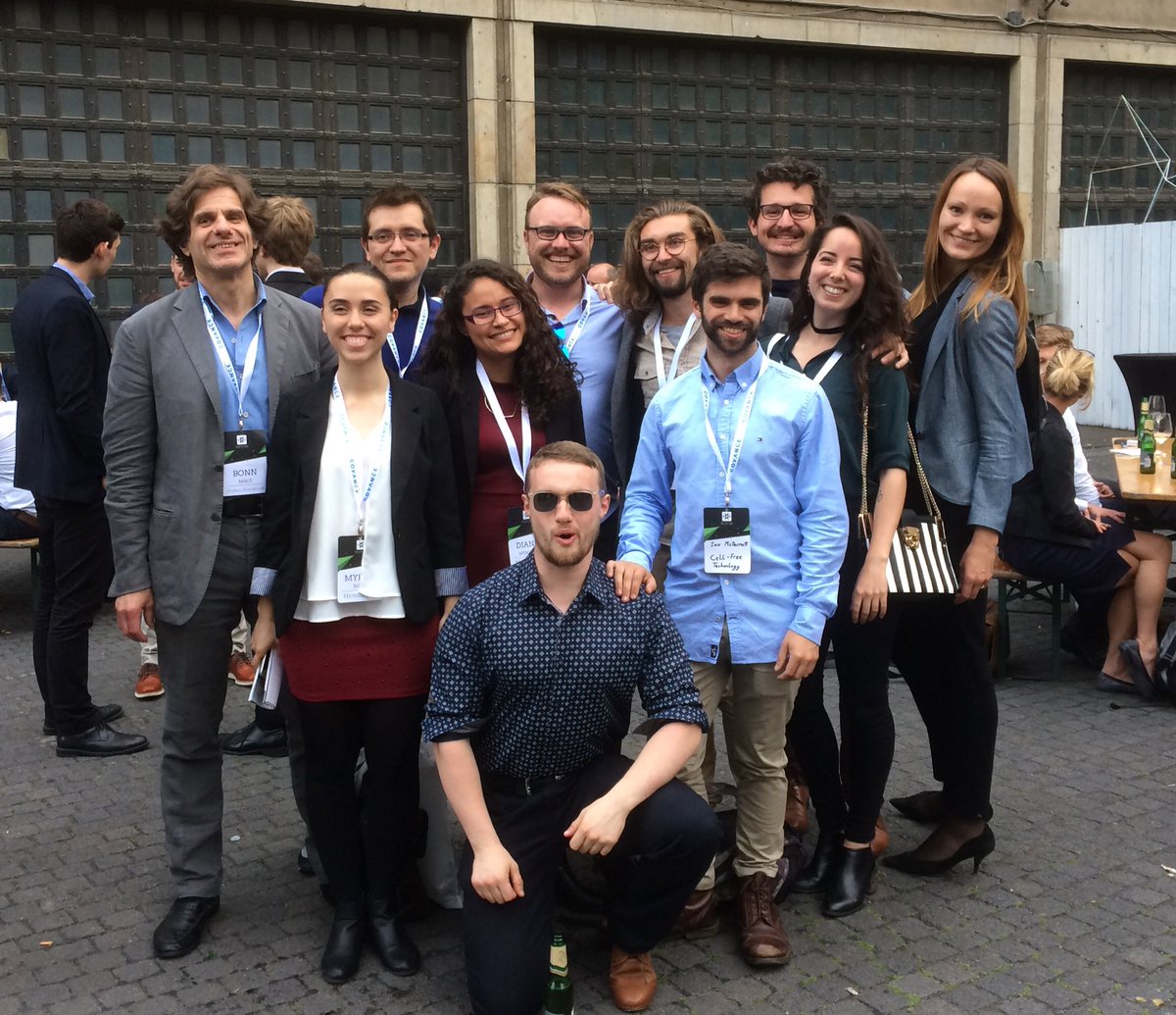 EmiliaDiazCL's tweet image. The awesome @RebelBio crew at #LBRefresh thanks for a great event @Labiotech_eu !! ✨✨ cc @liaonet @thelovelysteve