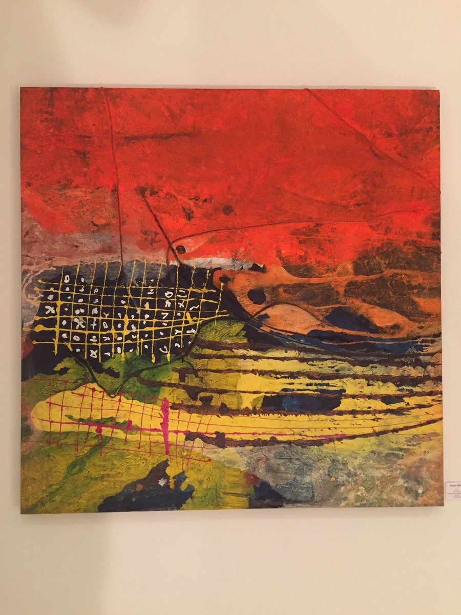 adrienbourreau's tweet photo. Vernissage à Maison Rouge d'un formidable artiste béninois #Tchif #Bénin https://t.co/speCJ3kyLe
