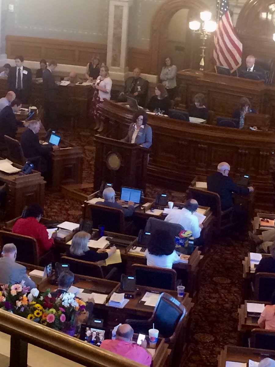 apetersenks's tweet photo. .@RepWolfeMoore: "A budget is a statement of priorities." Thankful #ksleg budget committees prioritized #SaveTheCIF and young Kansas kids. https://t.co/rvtKyc171r