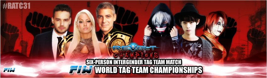FIW_Official's tweet photo. #FIW Tag Team Championships again are defended, this time in a six-person match as @QueenBeeFIW joins @Clay_Krueger & @CalebAntFIW #RATC31 https://t.co/VfT9AdJSiO