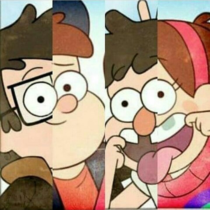 _Enaaa__'s tweet photo. A new one..let's start again💚 #GravityFalls #RemembertheFalls 🌈🌲💙 https://t.co/zuRovKhLQ8