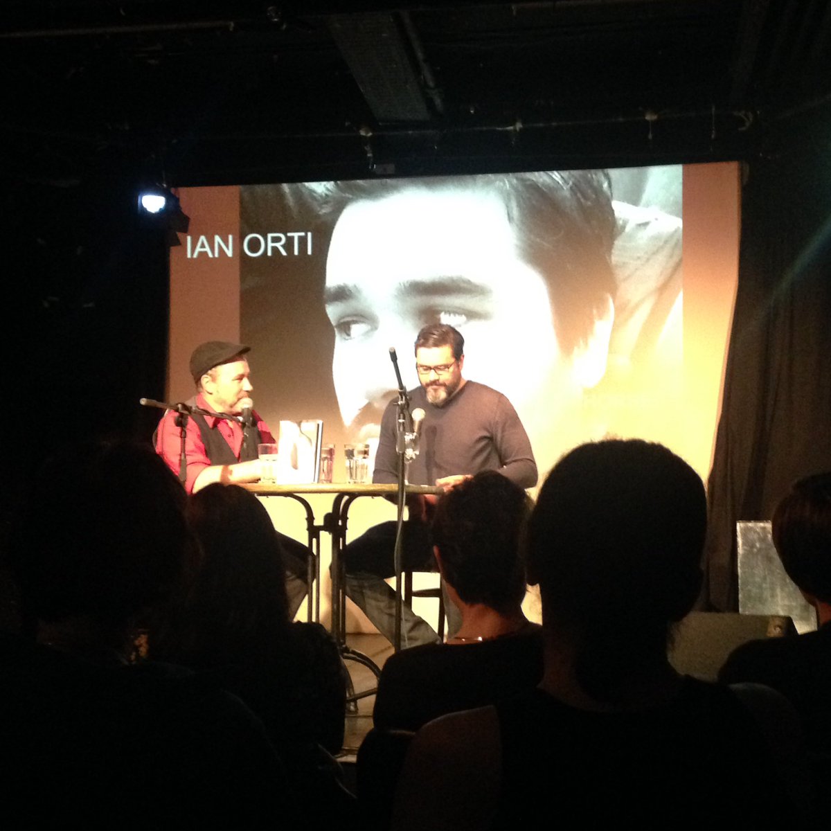 SANDJournal's tweet photo. "I like to think that the place you inhabit informs your artwork." - #IanOrti @ #Parataxe @stadtsprachen https://t.co/Sw2JHaoqPx