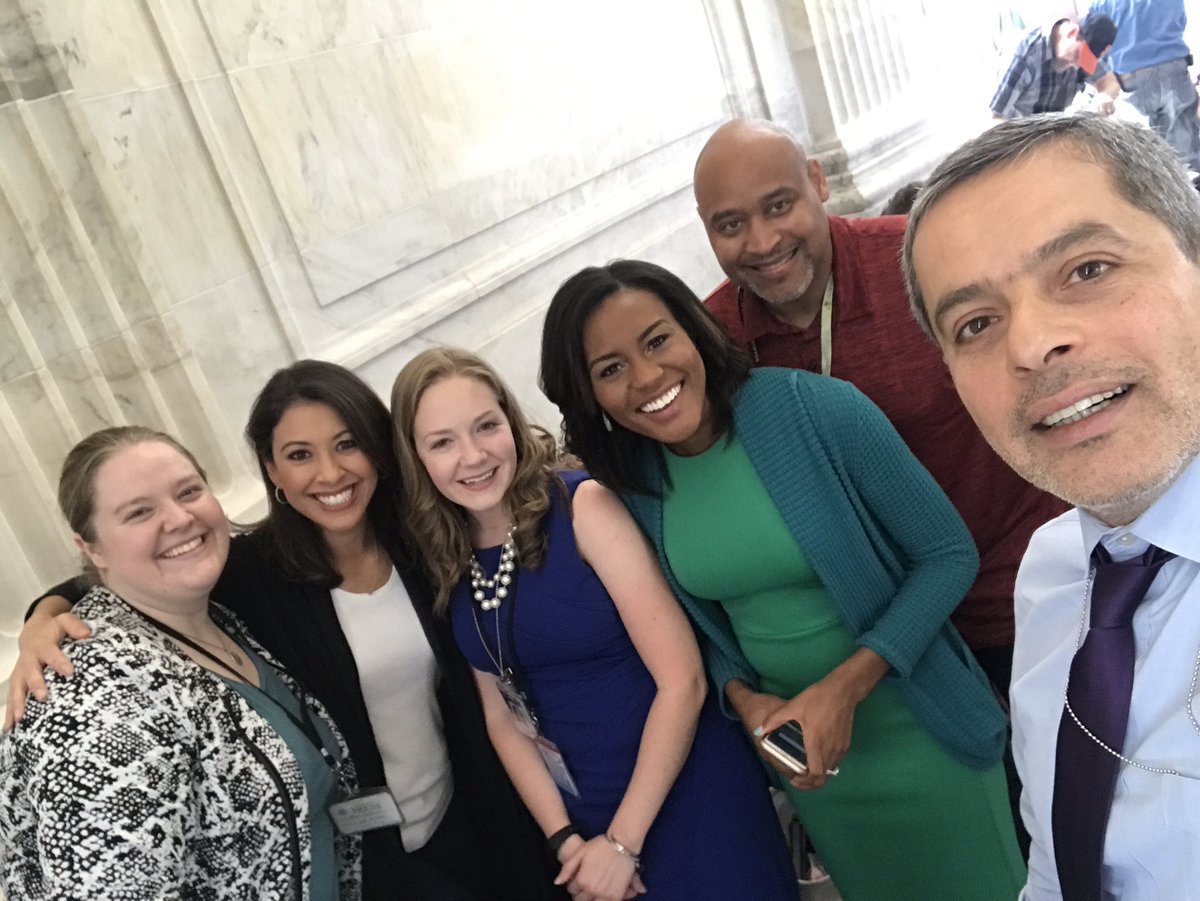 ABC News anchor Janai Norman though, pretty little Black woman