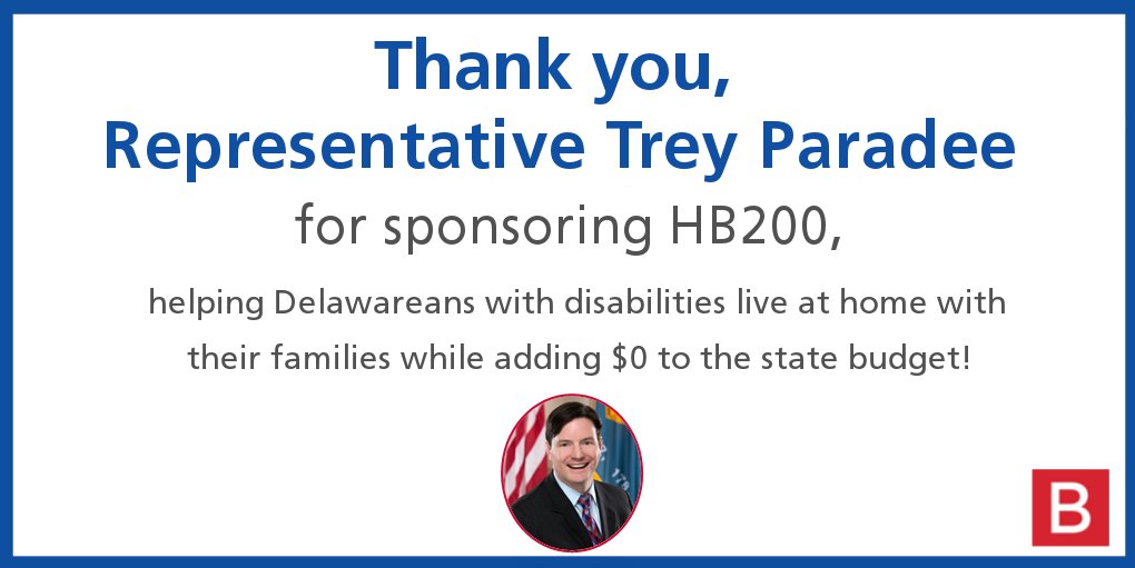 BAYADAHHC's tweet photo. Thank you @treyparadee for supporting HB200, which helps assure that Delawareans will continue to have access to #homecare! https://t.co/snuszJsmxt