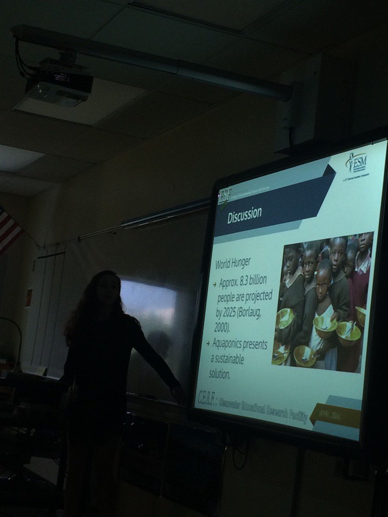 DonnaDeSiato's tweet photo. ESM student shares impact of research on our global community!@STEMecosystems @ESMSchoolDist @windyshores11 https://t.co/NcElLAx8Az