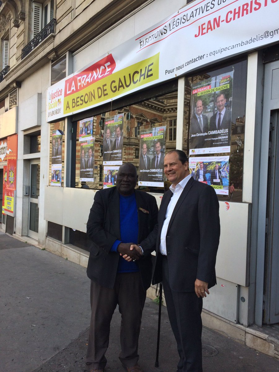 Karine_Gautreau's tweet photo. Grande fierté que cette visite De ce grand monsieur ce matin Place A. Carrel #CambaTeamGO #AvecCamba #Esprit19eme https://t.co/sUcgMkHB4X
