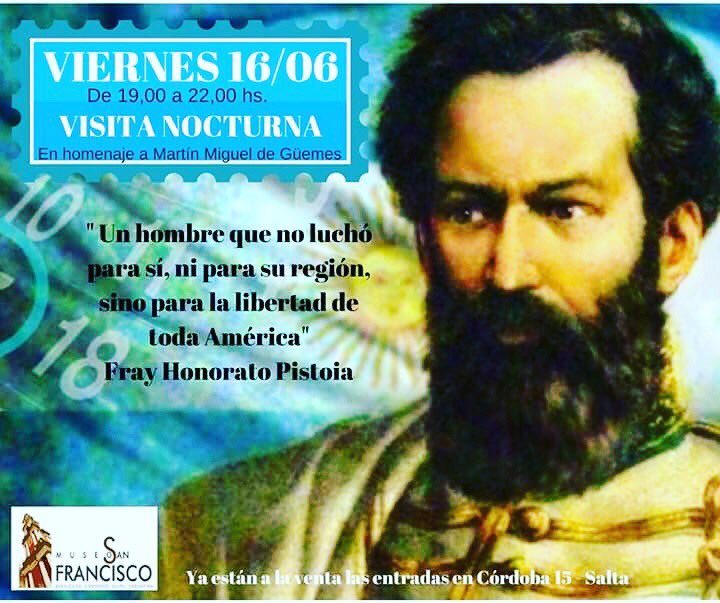 Se viene otra noche mágica , a no dejarla pasar !!! <a href="/museoSF/">Museo San Francisco Salta</a> <a href="/SaltaTurismo/">Martin perez turismo</a>