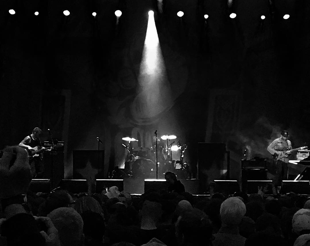 prophetsofrage's tweet photo. "Like A Stone" @chriscornell tribute, Berlin. The crowd sang beautifully. Miss you, brother. #EmptyMic https://t.co/whc1cAaVo7