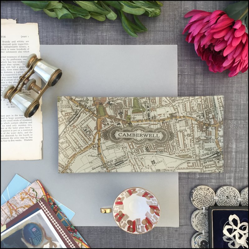gabrielaszulman's tweet photo. Pl RT:
My new collection of #decoupage dishes featuring South London maps is now available 
#gifts #camberwell #map

https://t.co/7c8eCC3G9A https://t.co/pIm8AmMAh7
