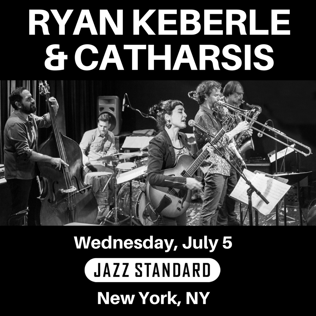 greenleafmusic's tweet photo. JULY 5: @ryankeberle & Catharsis play @JazzStandardNYC to celebrate their new album #FindtheCommon #ShineaLight | https://t.co/S6cLm7h9pW https://t.co/mCCLKX6zr9
