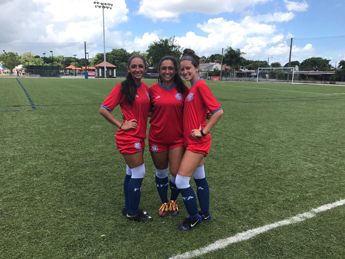 WFFlames_DA's tweet photo. Our very own @WestFlaFlames players at the @FutbolPR national training camp. Mucha suerte!! Adrianna @camielizardi @_ninaofficial_ https://t.co/4s6LfXGMi1