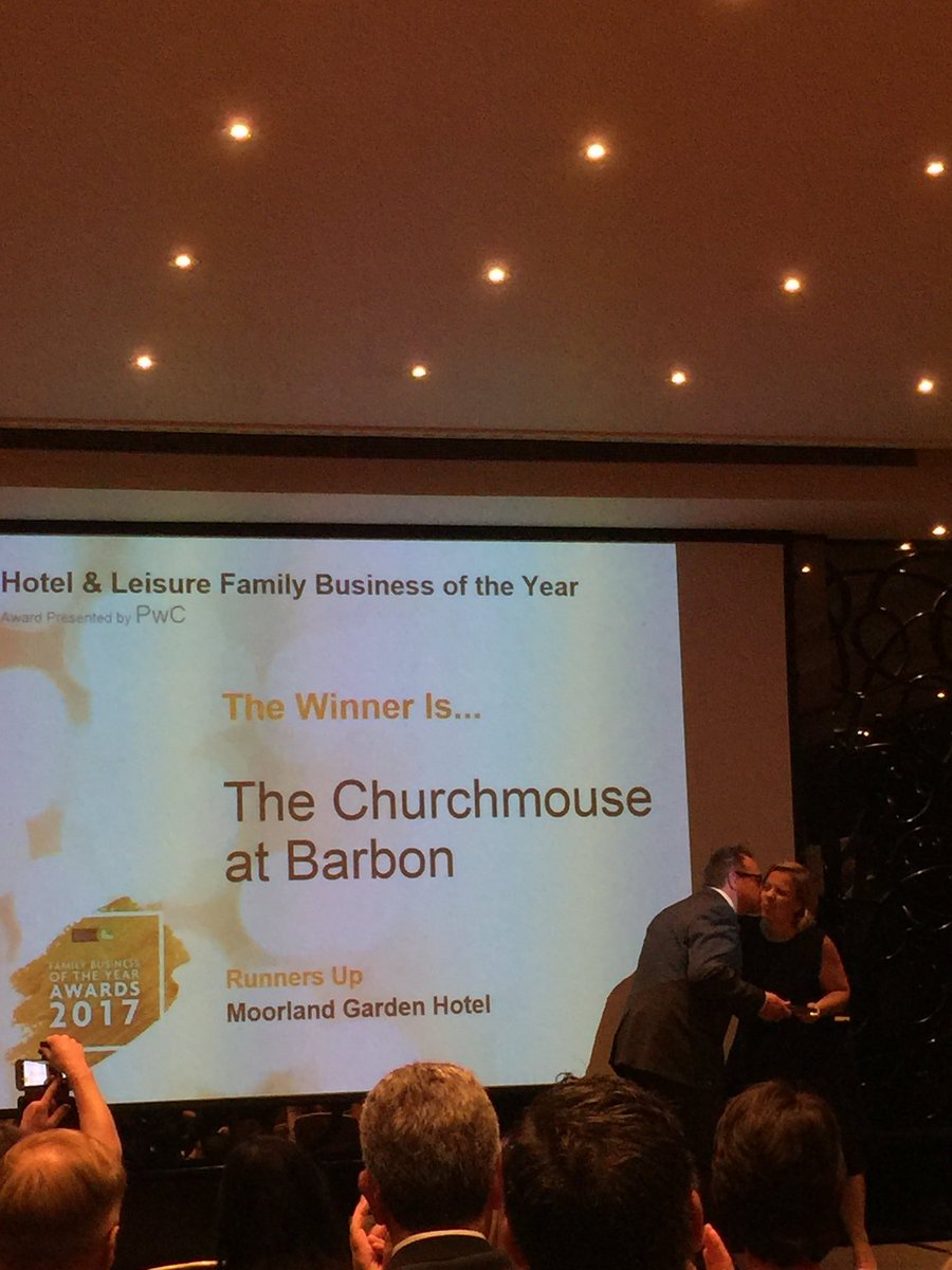 BestGingerbread's tweet photo. Our good friends-Jon & Jules @ChurchmouseB winning the national award! Waving th flag for Cumbria and truly deserved! @coulson_sc @fambiznet https://t.co/iGLHEn3Nxc
