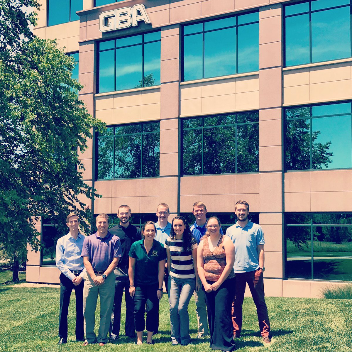 TeamKansasCity's tweet photo. We had a great time hanging with the @GBATeam interns yesterday. #internkc #talentkc https://t.co/sVyeVILi3P