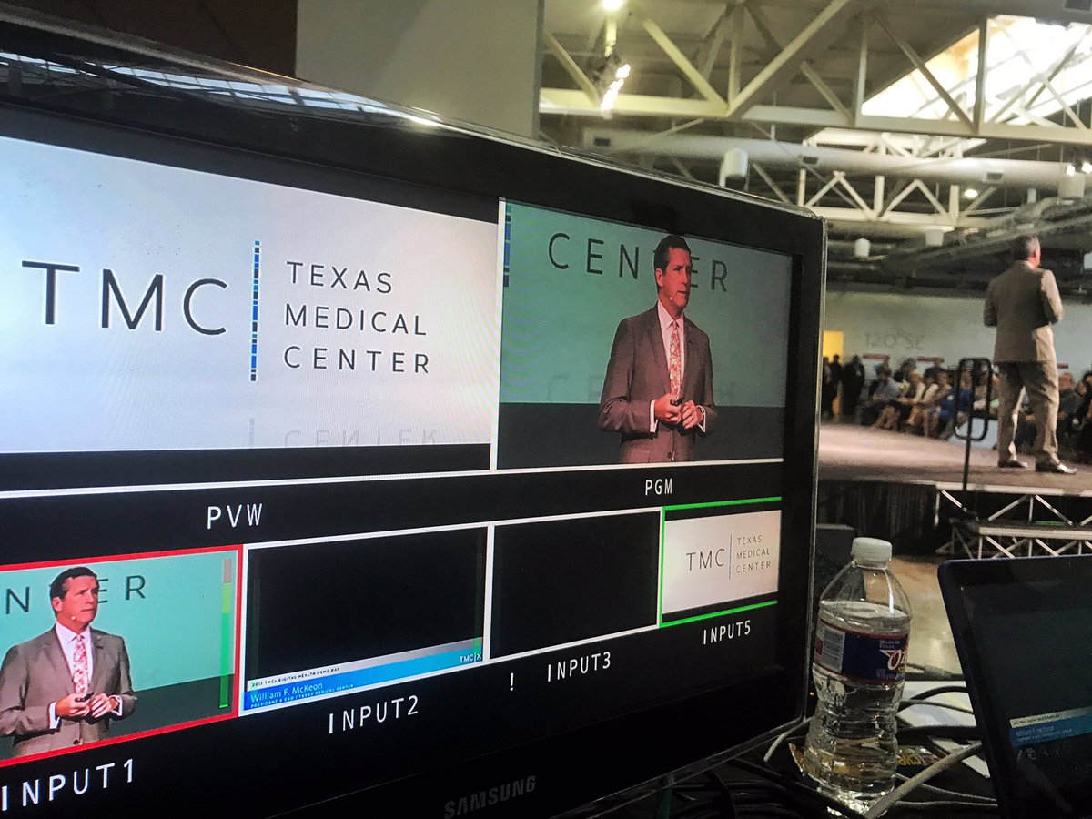Our live stream in liiking great for the <a href="/TXMedCenter/">Texas Medical Center</a> #TMCxDemoDay #audio #video #livestreaming #webcast