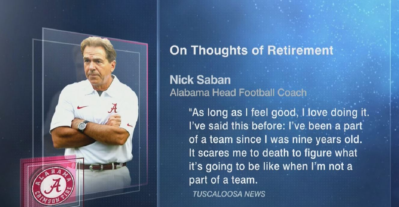 Terrence Robbins Viral Nick Saban Retiring Tweet
