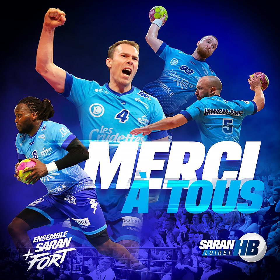 LesSeptors's tweet photo. Ils l'ont fait ! Le @Saran_Loiret_HB évoluera bien en @LidlStarligue la saison prochaine ! Merci à vous pour nous avoir soutenu !! #Saranfou https://t.co/Dfnyu349FC