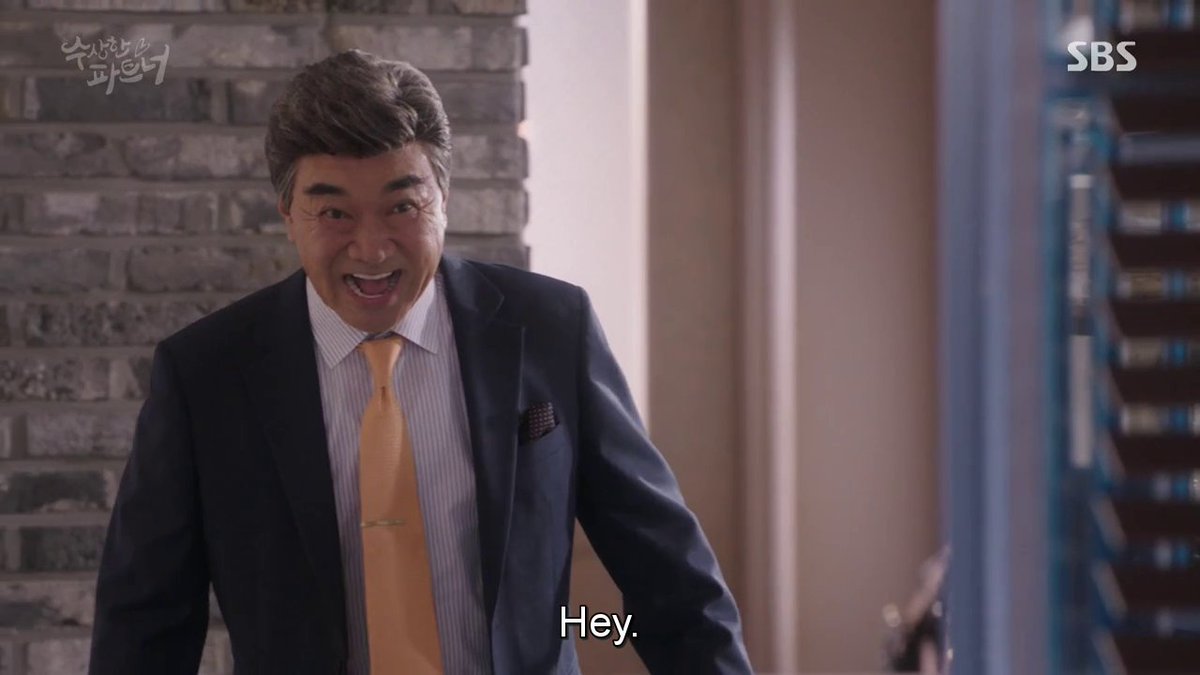 fakethedaytime's tweet photo. #SuspiciousPartner Lmao, he is my favorite. https://t.co/u25cizs7Ot