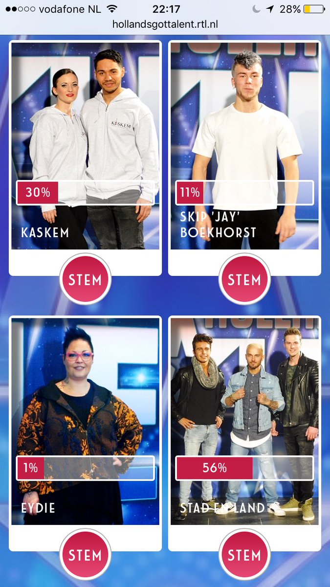 stadenland_'s tweet photo. ALLEMAAL STEMMEN!!! @hgt_nl @DanKaraty @chantaljanzen @Angelagroothuiz #gordon 🎉🎉 https://t.co/ZYh0pf8wgY